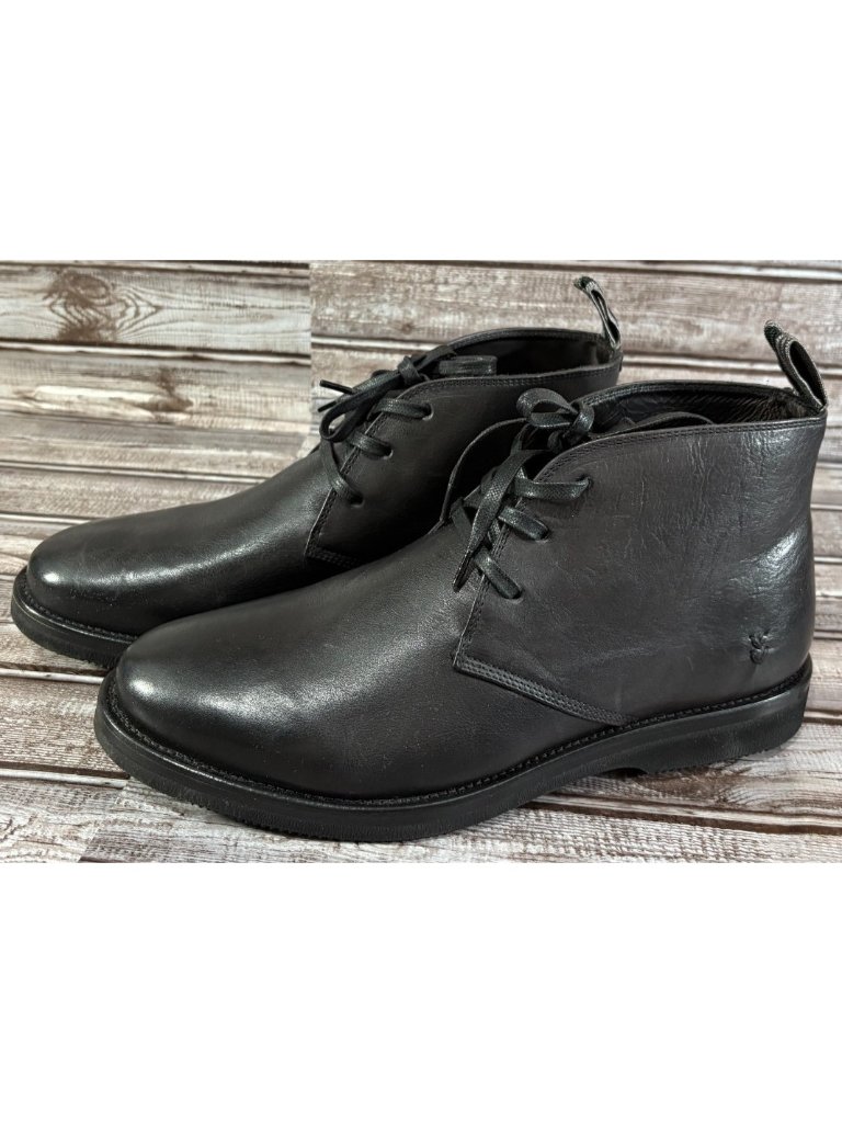 John Varvatos Varick Lace Up Chukka Boots Sz 11 C: Dark Grey Handmade Portugal